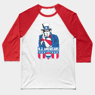 Defunct New Jersey Americans Basketball Baseball T-Shirt